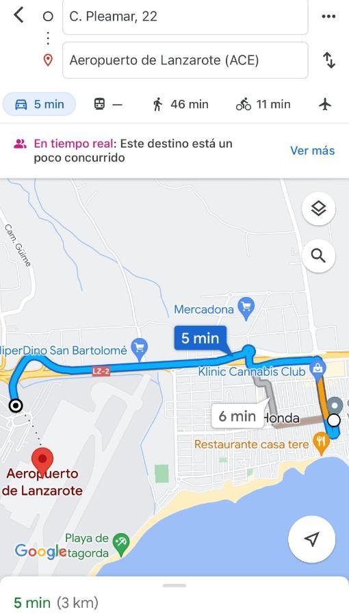 Casa Yurena Playa Honda  Luaran gambar